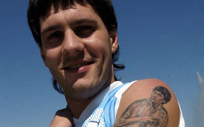 Matías Messi se tatuó el rostro de su hermano