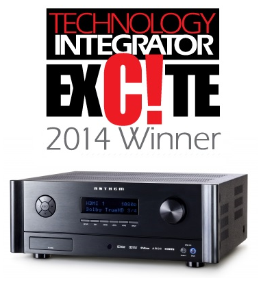 Anthem MRX 310 Wins 2014 Technology Integrator EXC!TE Award.