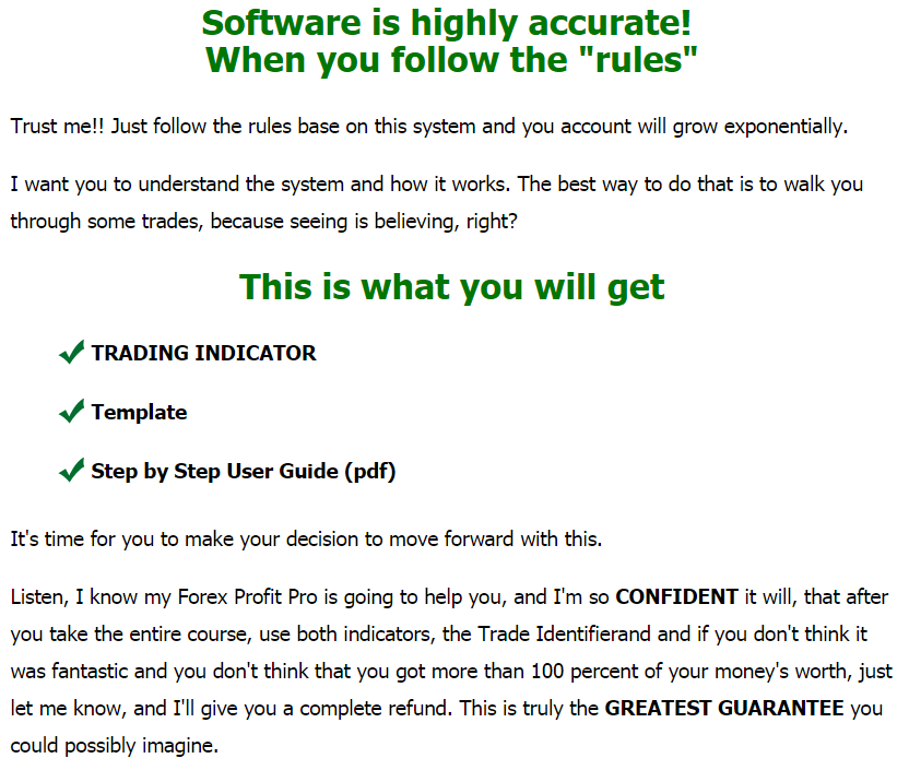 Forex profit pro