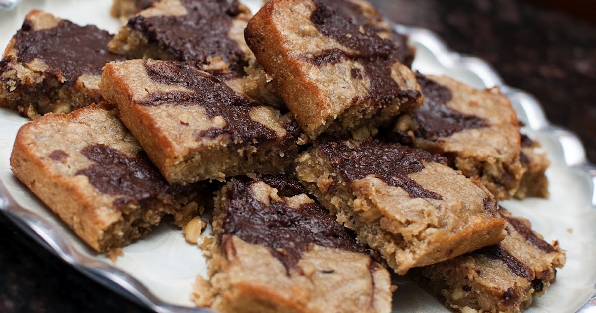 Christine's Kitchen Chronicles Peanut Butter, Banana, and Nutella Bars