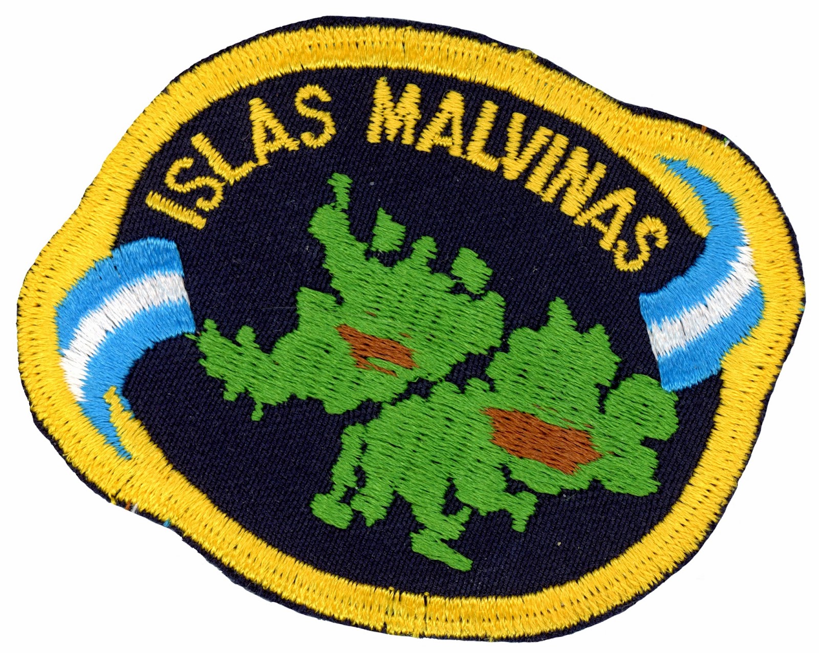 Parches De Las Fuerzas Armadas Argentinas Malvinas Escudo Islas Malvinas Color