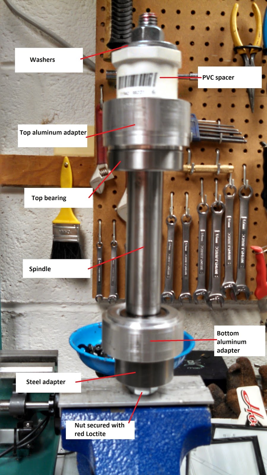Benchtop Machine Shop Mill Spindle Bearings