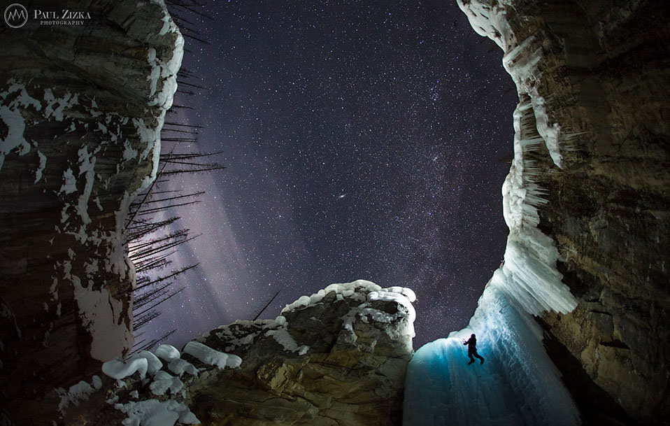 Ice Pillars, Stalactites and Climbers’ Heaven in Haffner Creek, Canada Ice Pillars, Stalactites and Climbers’ Heaven in Haffner Creek, Canada