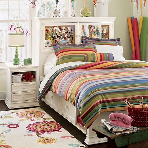 Colorful Bedrooms for Teenage Girls