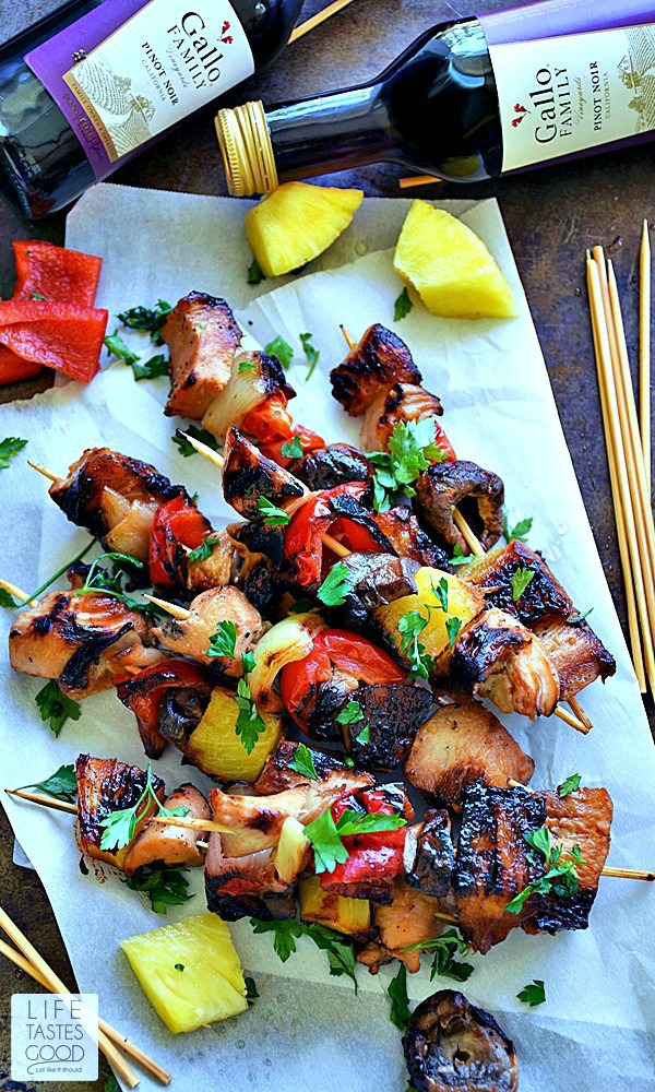 Grilled Honey Chicken Kabobs Life Tastes Good
