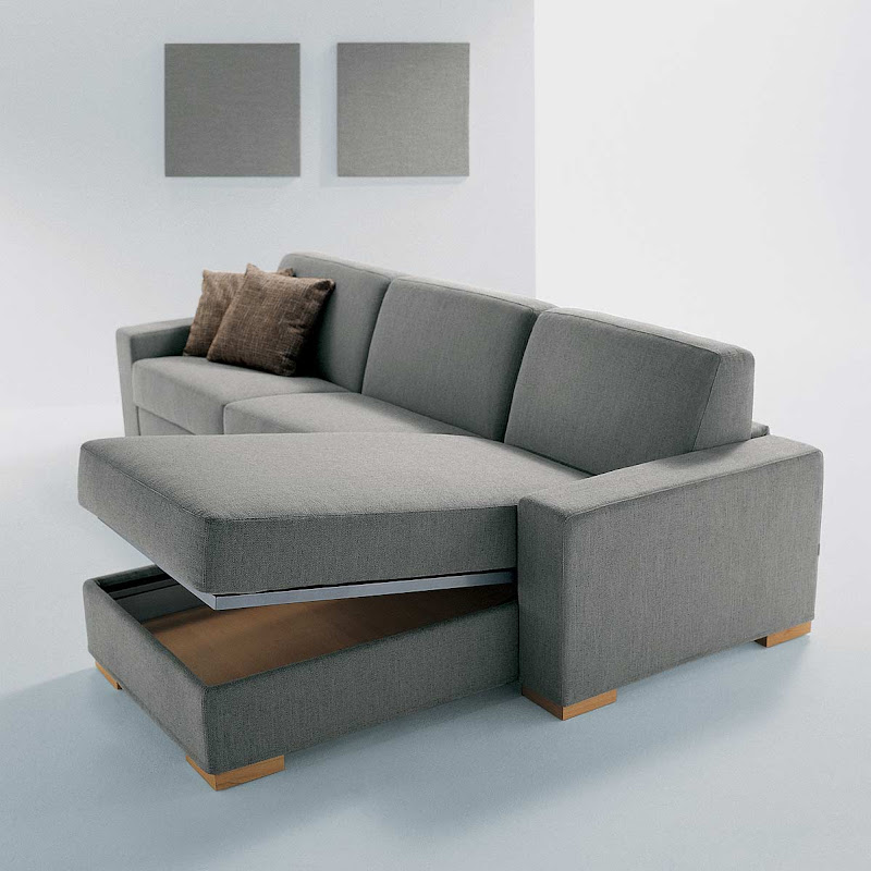 Convertible Sofa Bed with Storage