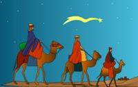 Re Magi Stella Cadente Auguri Natale