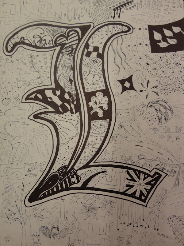 Art Mash Pen and Ink Doodles