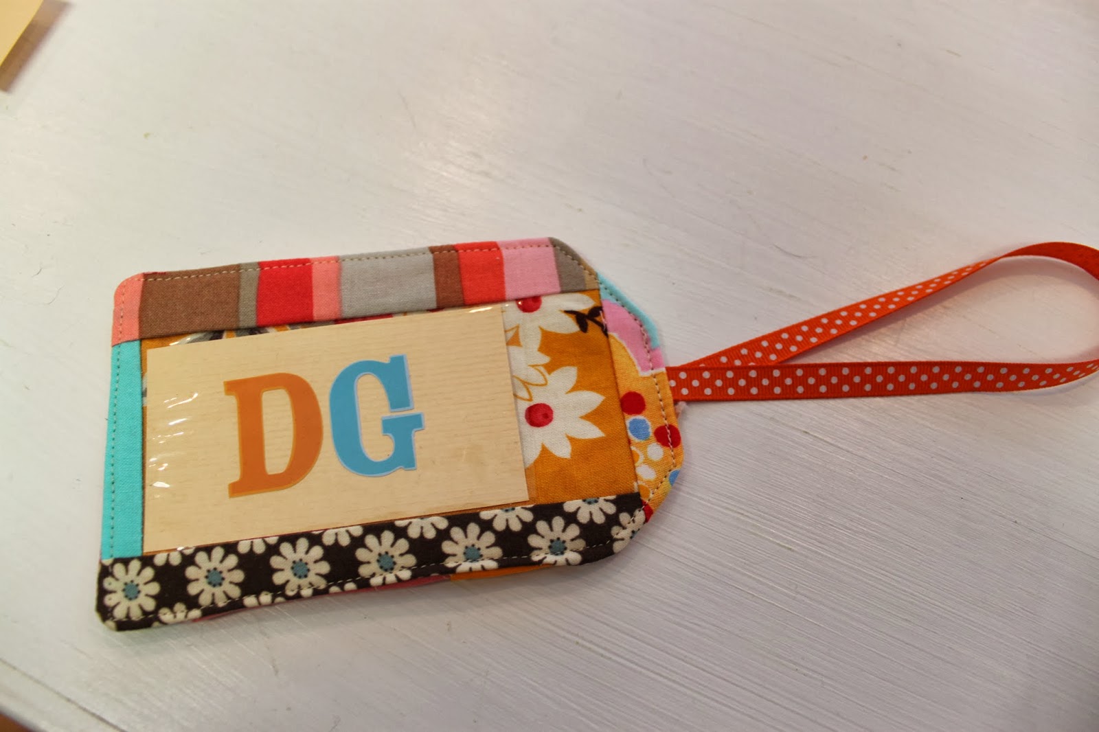 The Running Thimble Fabulous Quilted Luggage Tags Tutorial