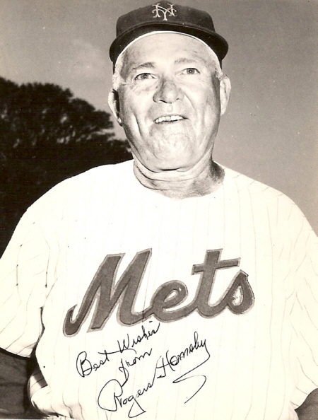 1962 Mets Hitting Instructor / Third Base Coach: Rogers Hornsby (1962)