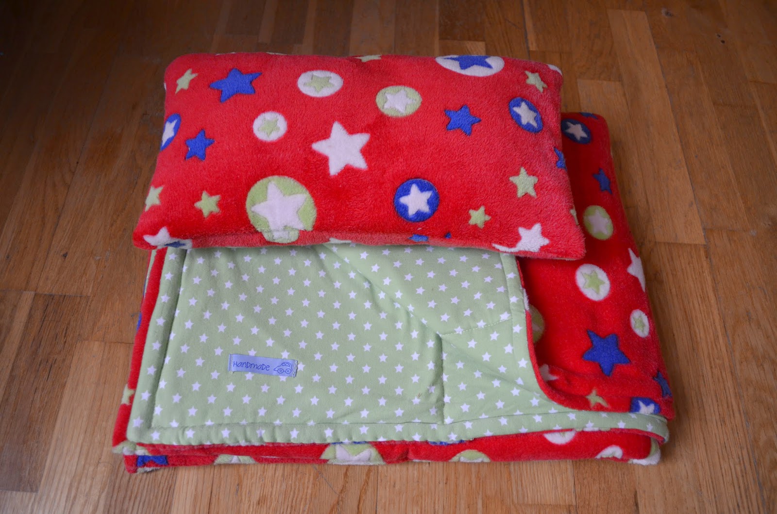 Fleece Quilted Baby Blanket Stuff and Spice