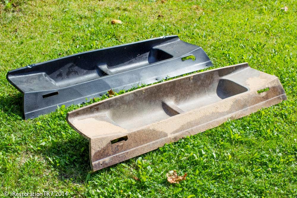 iRestoration TR7 Rear parcel shelf pt1