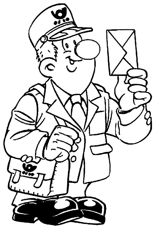 Postman Pat Coloring Pages Postman Pat Coloring Pages
