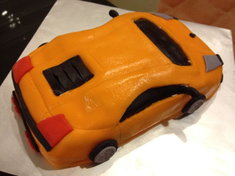 Kelly's Little Corner Baking Diary's, Sports Car Cake Design
