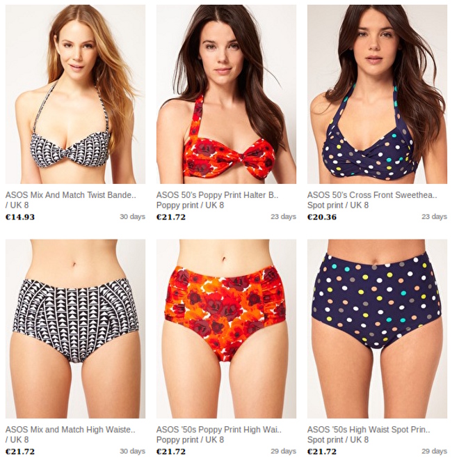 primark high waisted bikini