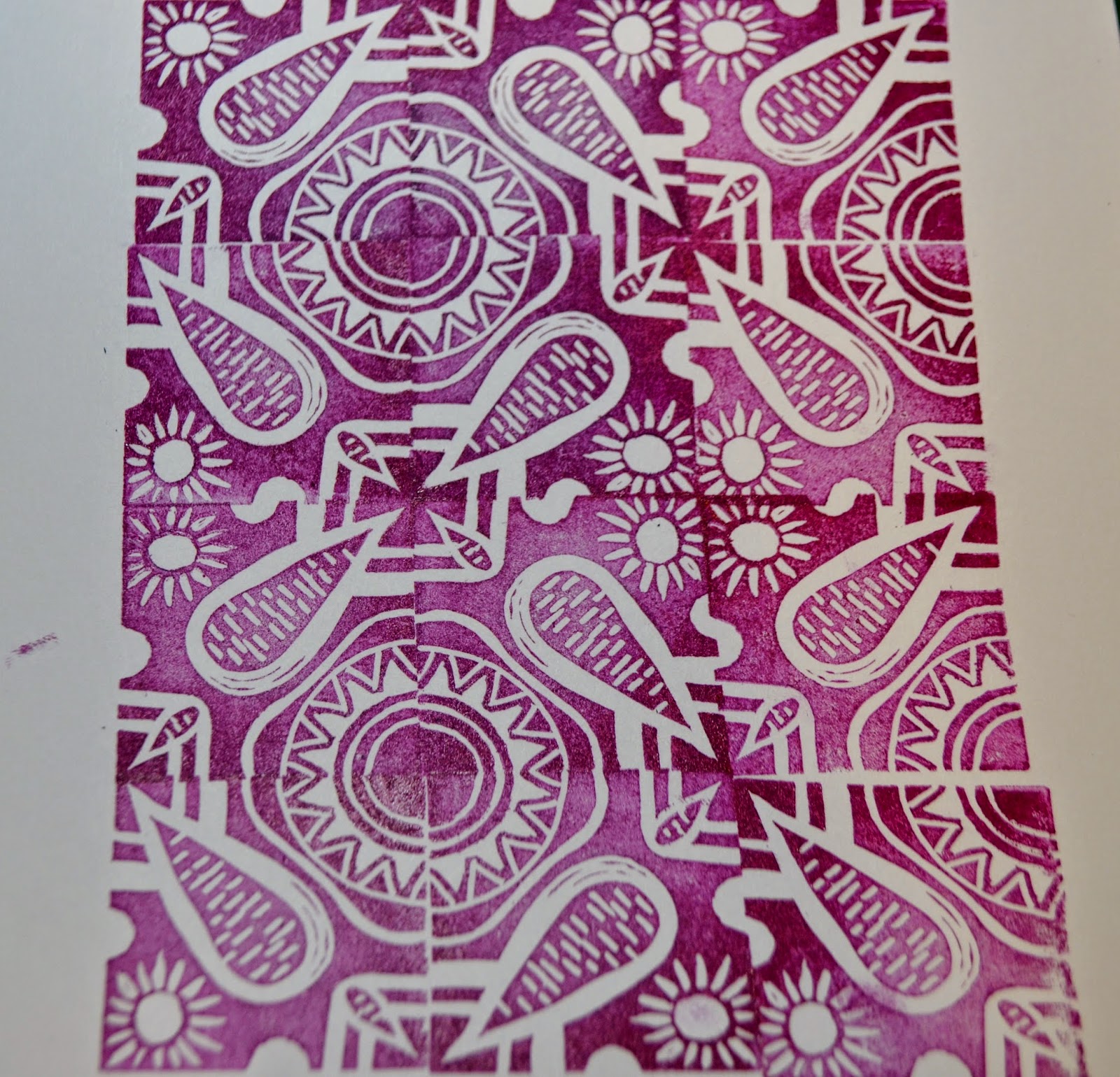 Red Orange Wolff Tile Stamps!!!