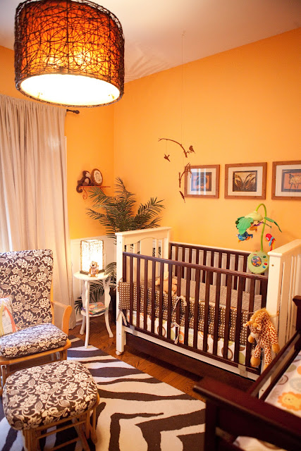 Modern safari nursery Gender neutral safari nursery