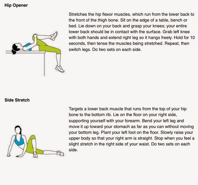 Don't throw your back out Thursday