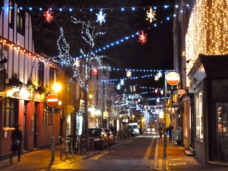 Brighton Bits North Laine lights