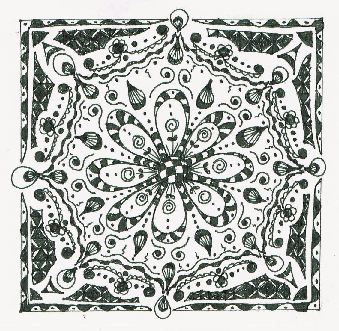Creative Doodling with Judy West: Mandalas