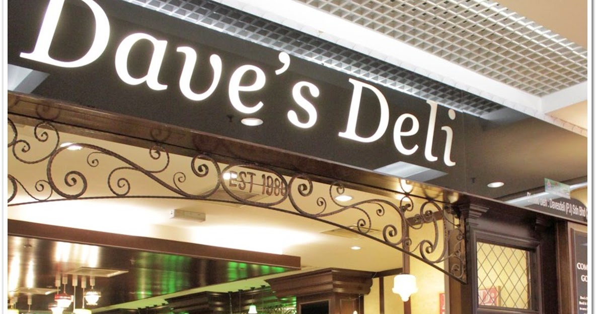 Mdm_Mawar Lunch at Dave Deli, One Utama