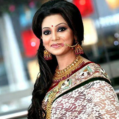 Bangladeshi actress prova in traditional dress sharee Bd girl prova in wedding dress latest photo