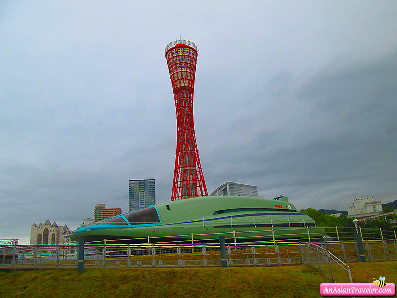 kobe japan kobe port tower and yamato 1