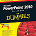 PowerPoint 2010 All-in-One For Dummies - Free Ebook Download