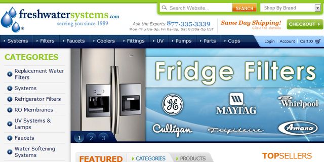 refrigerator Filters at FreshWaterSystems.Com