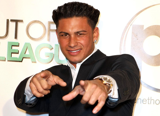 pauly d with his hair down. According to TMZ Pauly D and