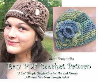 {Crochet Hat Patterns} Free Crochet Brim Hat