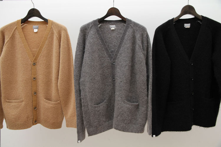 DELUXE モヘアカーディガン　ブラック 中古・古着通販】Deluxe (デラックス) モヘアカーディガン