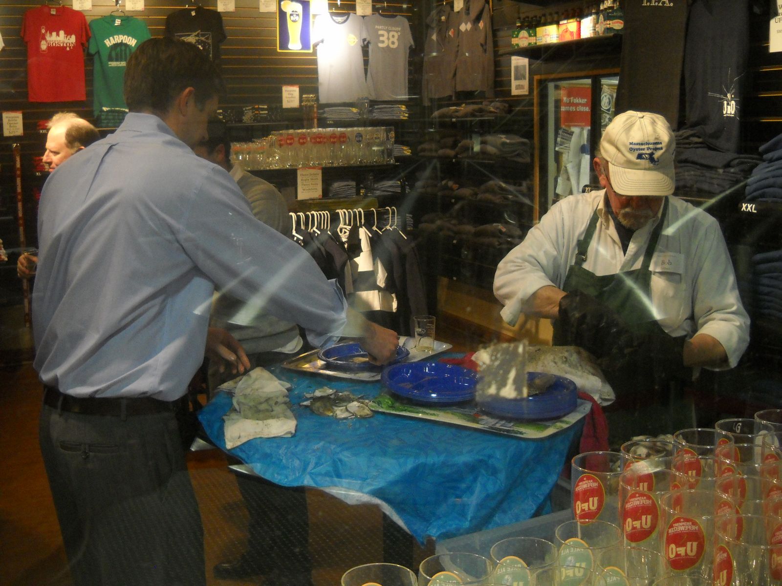 Massachusetts Oyster Project HIstoric Record of Oysters in Boston Harbor Harpoon Oyster Event a