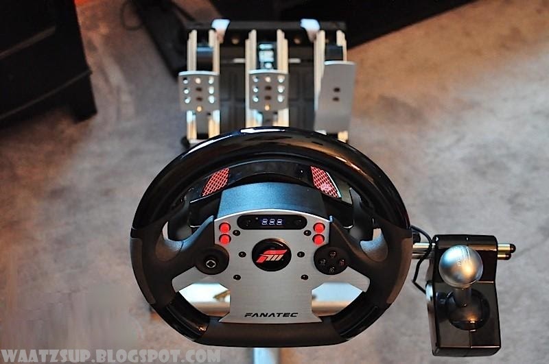 Waatzsup …..Check the NEW…….! Fanatec Forza Motorsport CSR wheel and