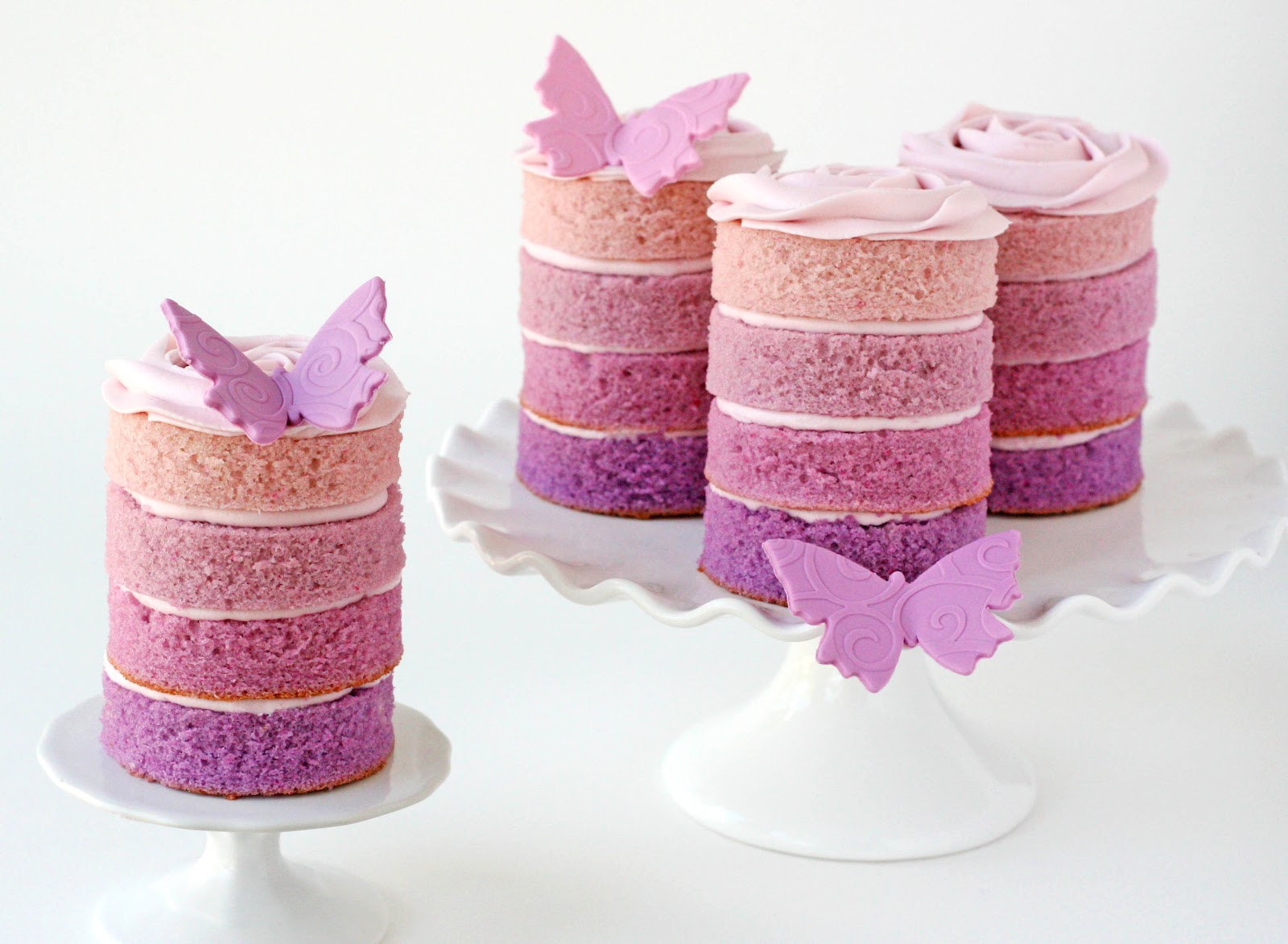 Ombre Cakes  The Cake Blog