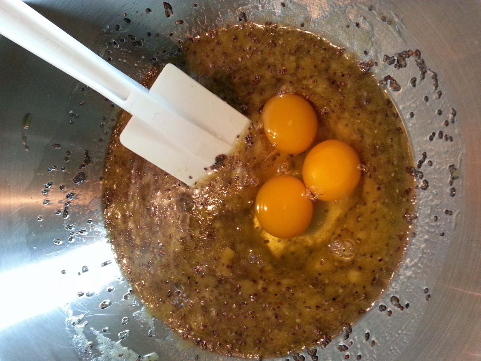 Banana Honey Chia Seeds Cake (Rice Cooker) Delishar Singapore