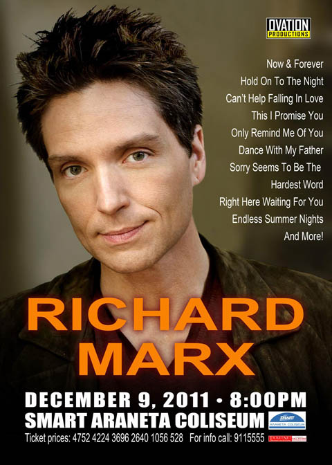 Richard Marx LIVE in Manila
