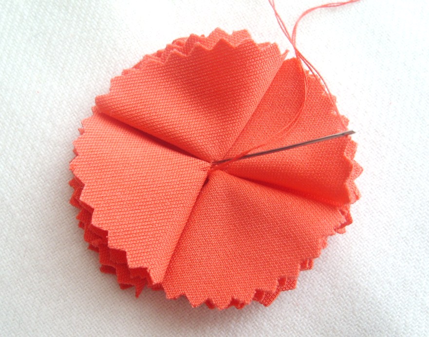 OnePerfectDay How To Make Fabric Flowers a DIY Tutorial