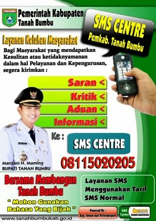 SMS Centre Pemkab Tanbu