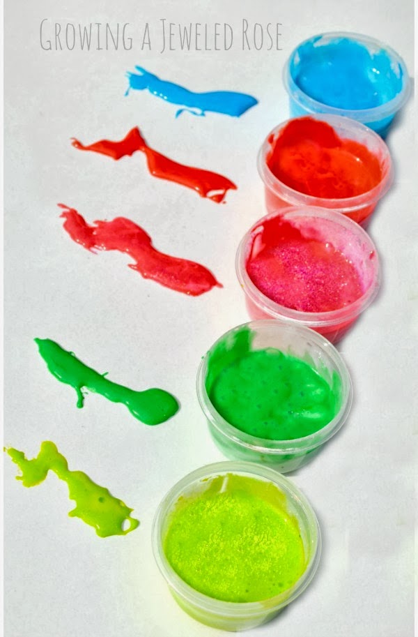 Erupting Paint Recipe {Glue Paint} Growing A Jeweled Rose