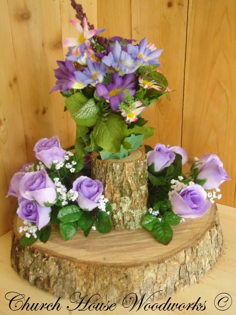 Wood Branch Centerpiece : Rustic weddings wedding centerpieces tree