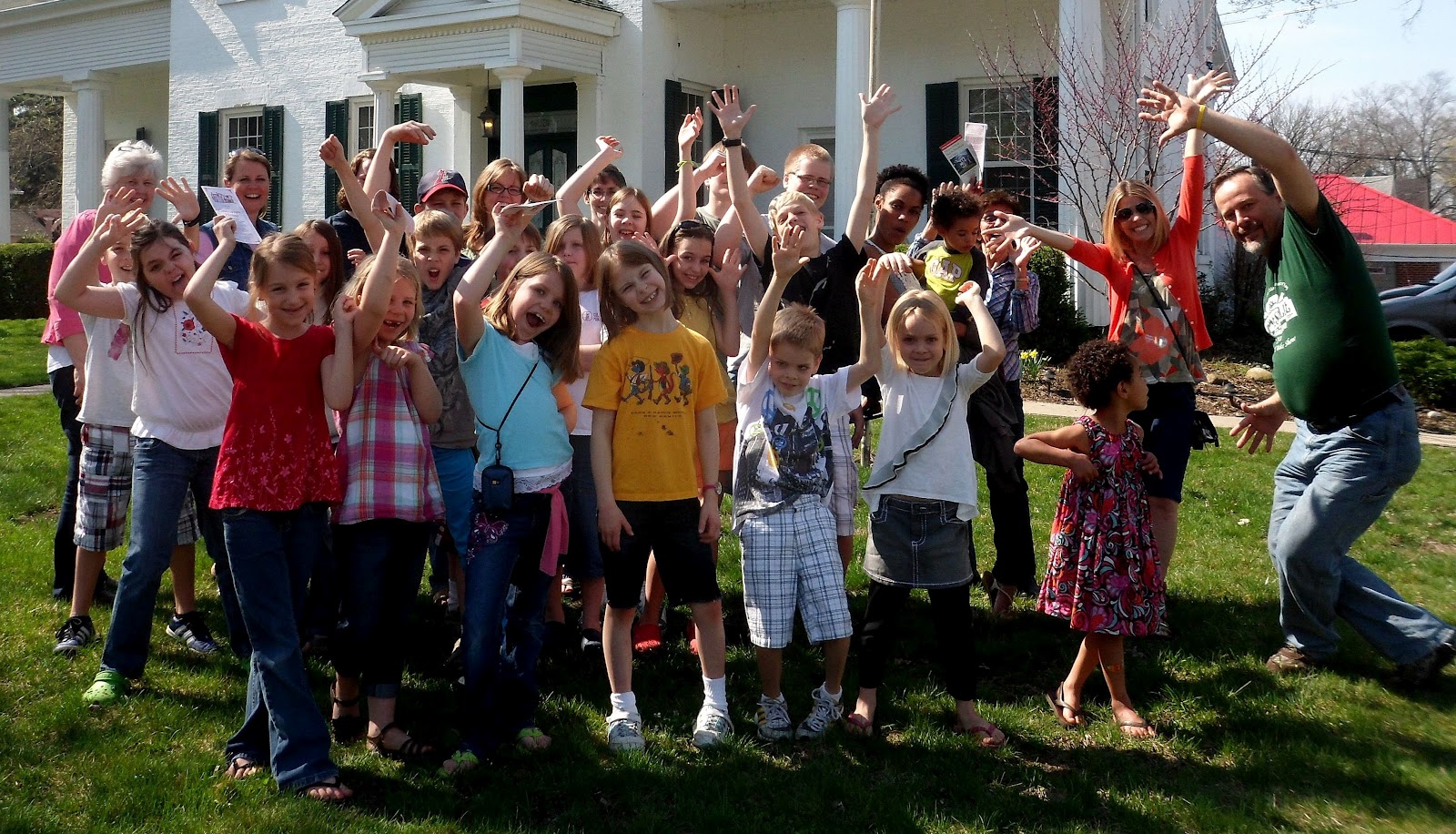 Home School Tour of Historic Home in Michigan