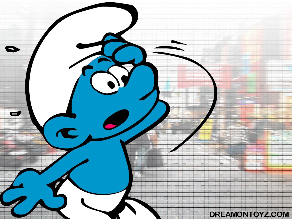 FREE Cartoon Graphics / Pics / Gifs / Photographs: The Smurfs backgrounds &  wallpapers