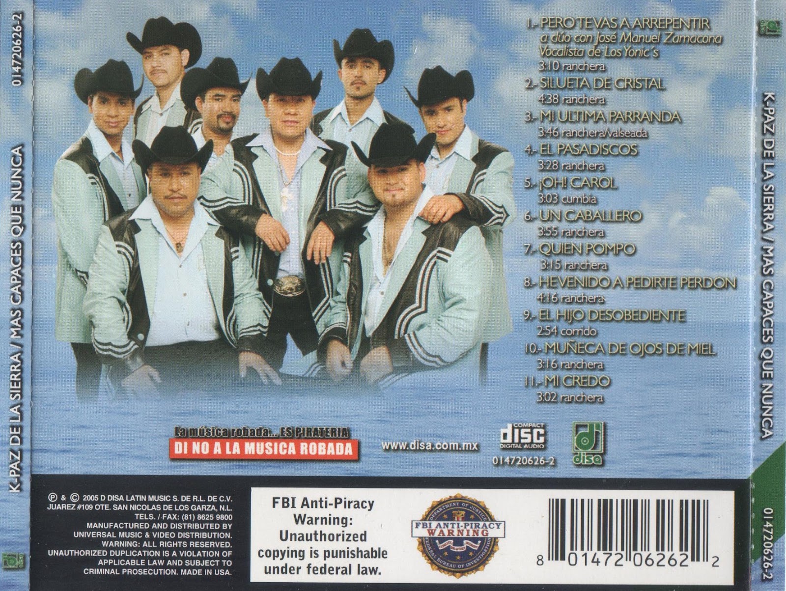 ESCUCHAR CANCIONES DE K PAZ DE LA SIERRA escuchar canciones de k paz de la sierra: