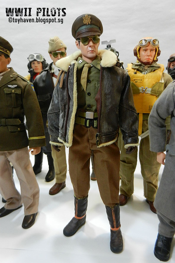 1:6th Scale Dragon GI Joe Brown Leather Shoulder Holster WWII