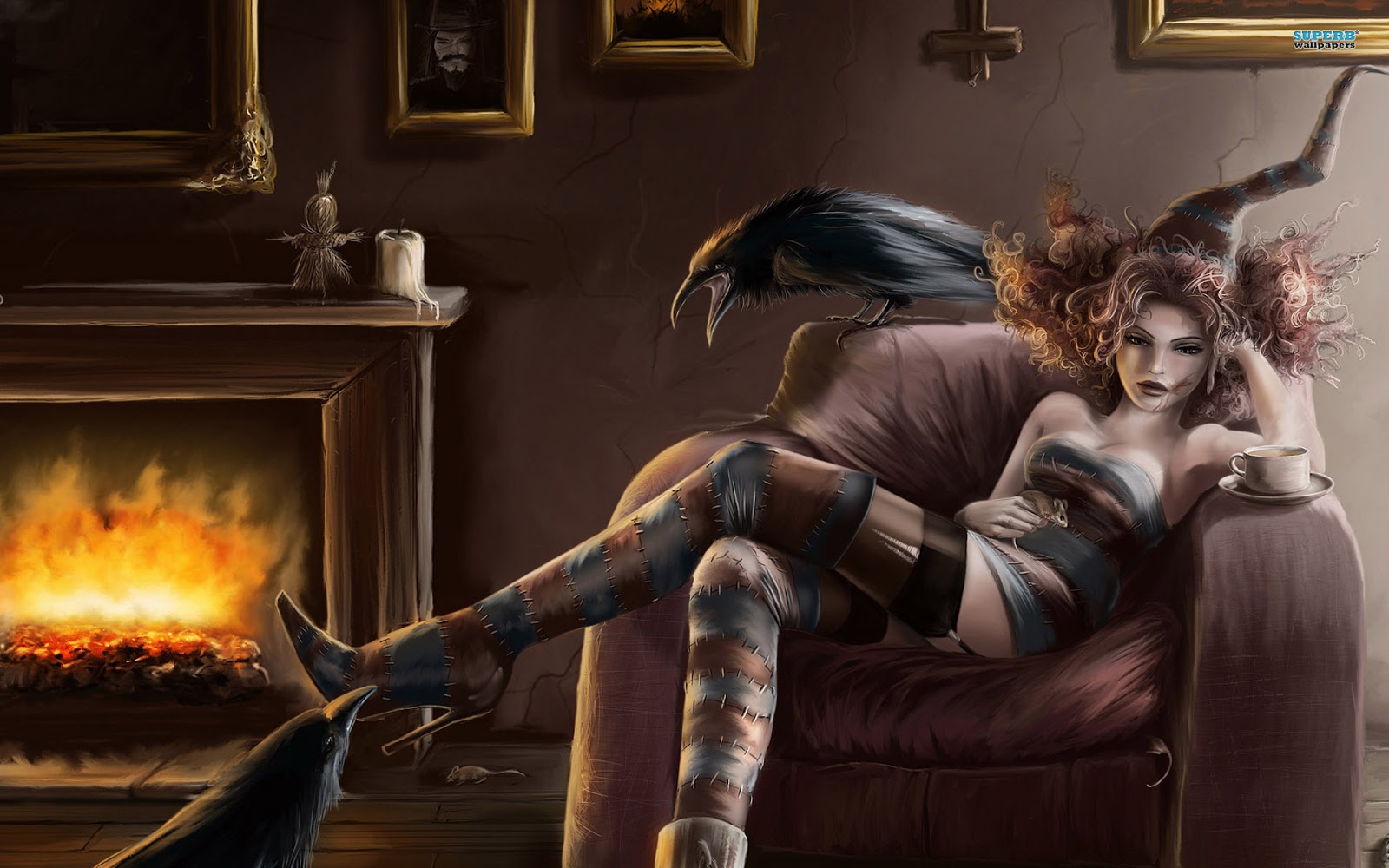 sexy witches wallpaper Sexy witches wallpaper