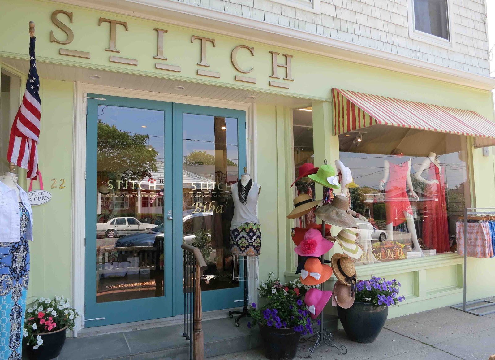 BIBA NY AT SOUTHAMPTON STITCH BOUTIQUE