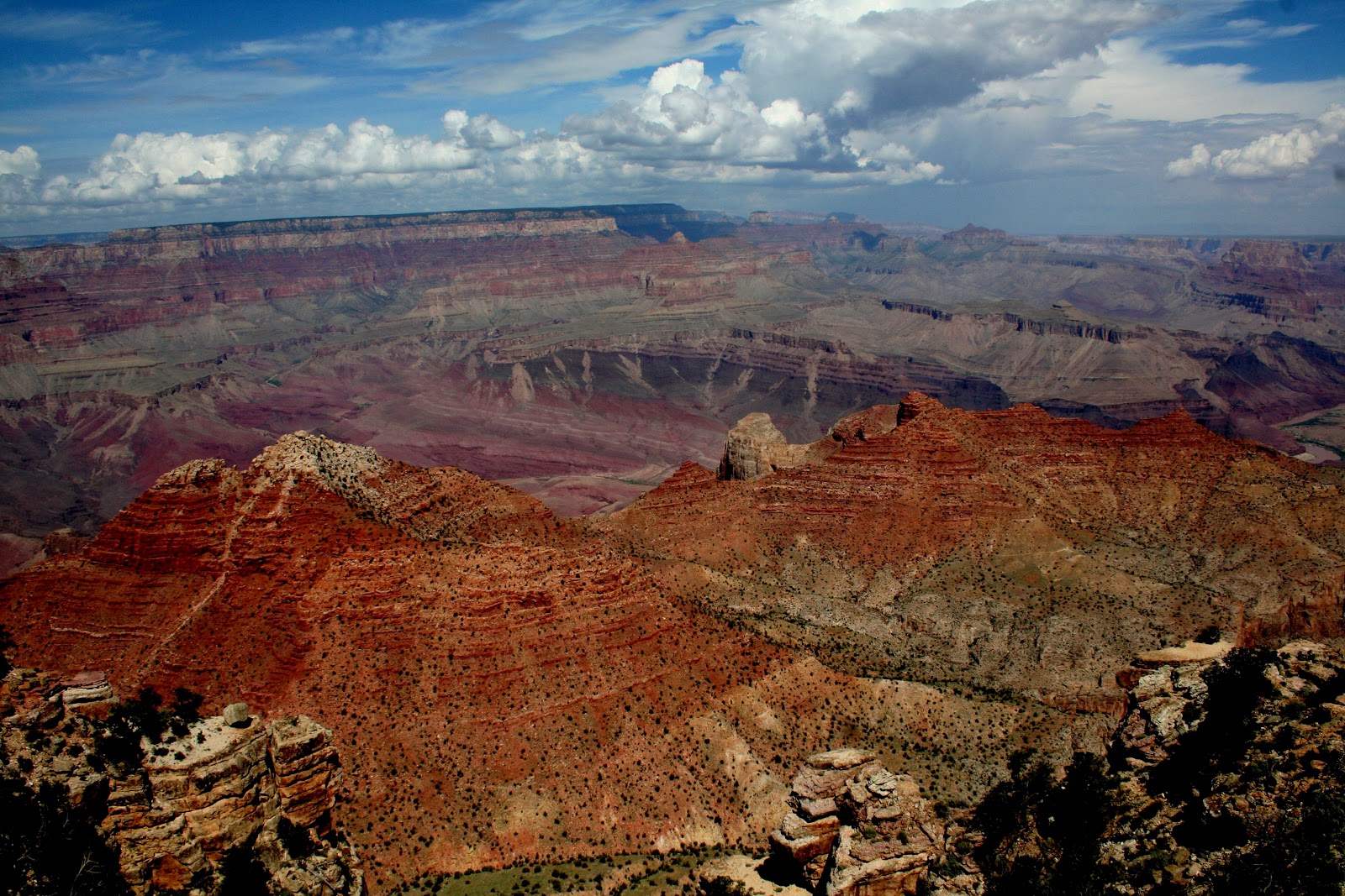 Bird's Eye View Navajo Point, Grand Canyon Cathedral