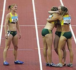 Chubby female sprinters Chubby female sprinters