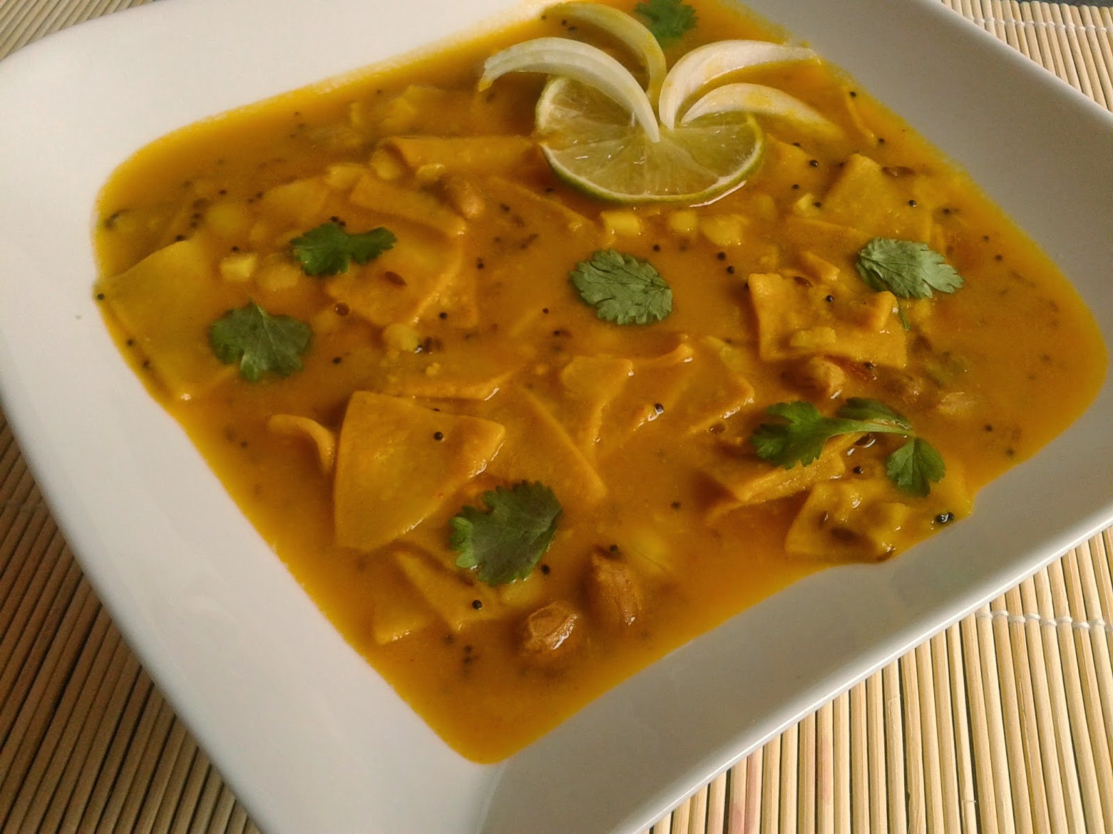 Recipe Of Dal Dhokli How to make Dal Dhokli VegRecipeWorld